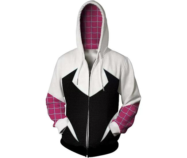 Adult Zip Hoodies Unisex Novetly Sweatshirt Jacket