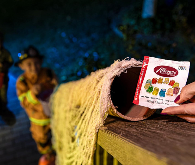 Albanese World's Best, Sweet & Sour Monster Combo, 45-0.5oz Trick or Treat Bags of Halloween Candy