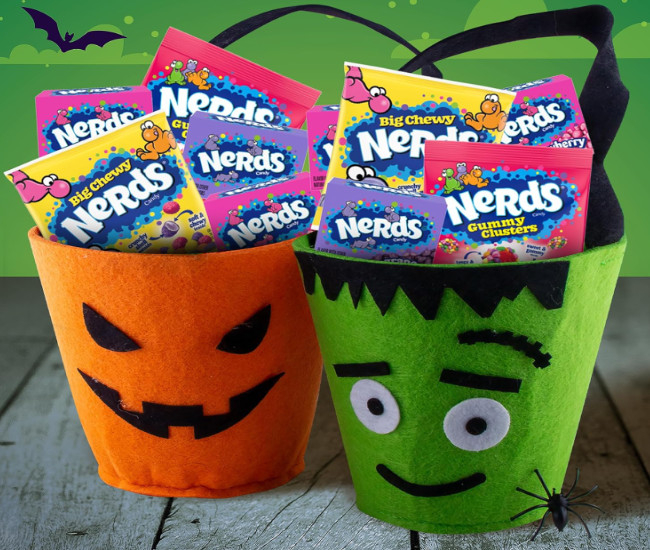 Nerds Assorted Halloween Trick or Treat Candy Mix, 90ct Bag
