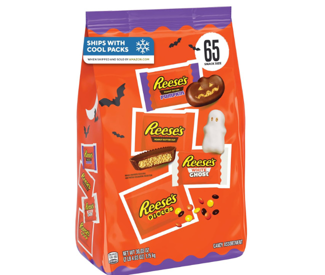 Reese's Variety Pack Candy, 36.03 ounces (Pack of 1) | Pieces | Halloween | Snack Size