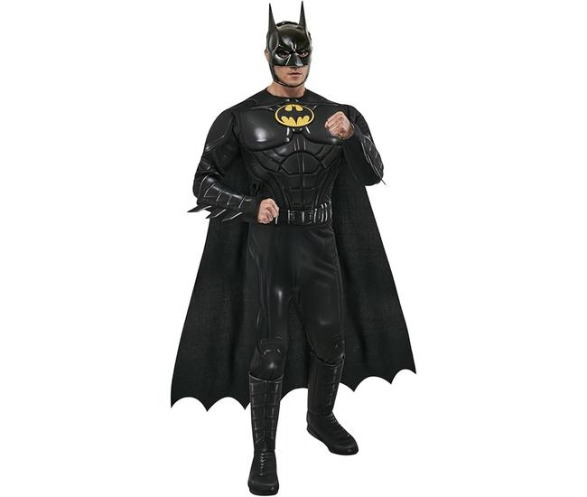 Rubies Men's Dc Comics Flash the Movie Batman (Keaton) Deluxe Costume