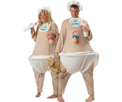 Adult Baby Costume