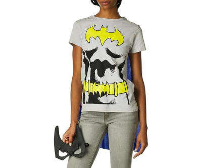 DC Comics Batgirl T-Shirt with Cape and Mask