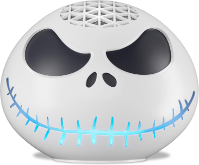 Echo Dot Bundle: Includes Echo Dot (5th Gen, 2022 release) | Charcoal and Limited Edition Disney Jack Skellington Shell