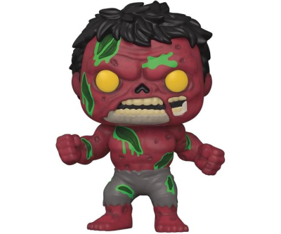 Funko POP Marvel: Marvel Zombies - Red Hulk, 3.75 inches, Multicolor
