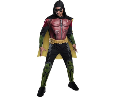 Men's Batman Arkham City Deluxe Muscle Chest Robin