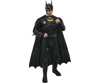 Rubies Men's Dc Comics Flash the Movie Batman (Keaton) Deluxe Costume